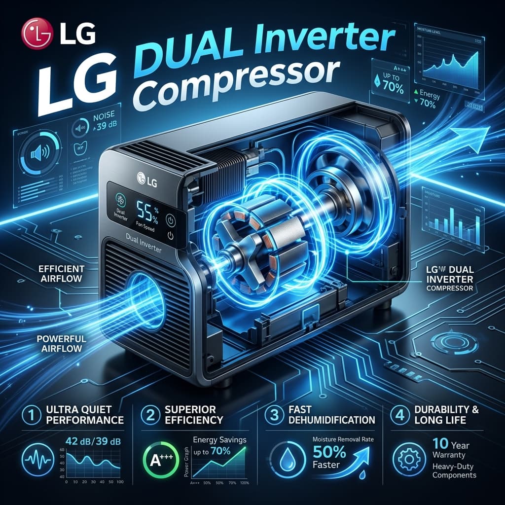 Dual Inverter Compressor™