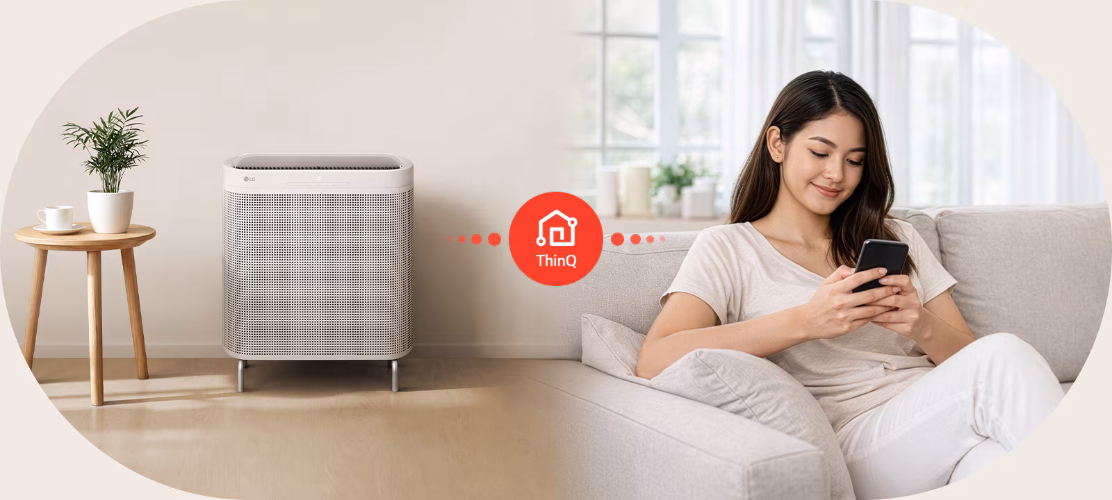 Kehidupan pintar bermula dengan LG ThinQ™