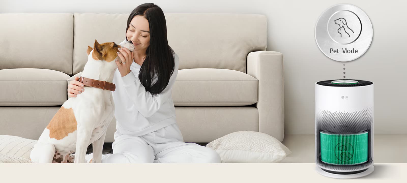 Enjoy pet-friendly freshness at home