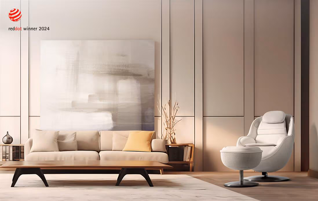 LG Massage Recliner refined design