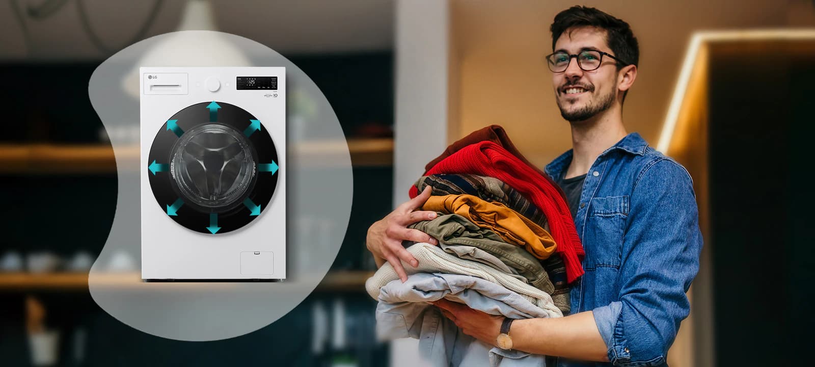 Your spacious laundry solution