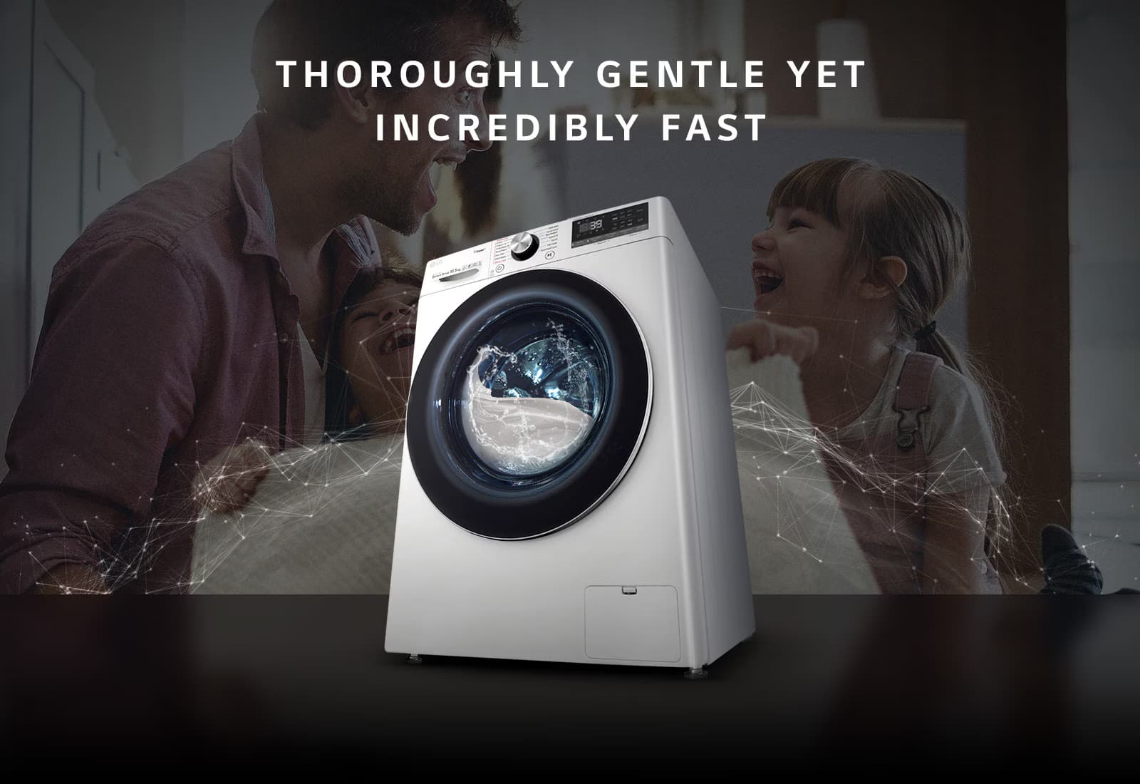 Intelligent Clothing Care with 18% More Fabric Protection