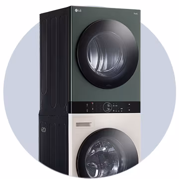 The LG WashTower™ goes beyond aesthetics