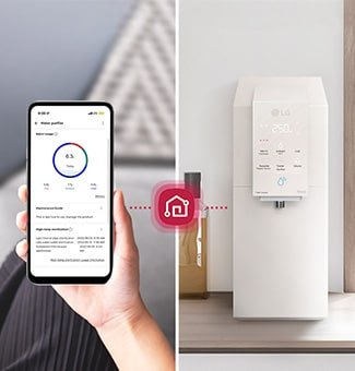Monitor and control your product from the LG ThinQ™ app.