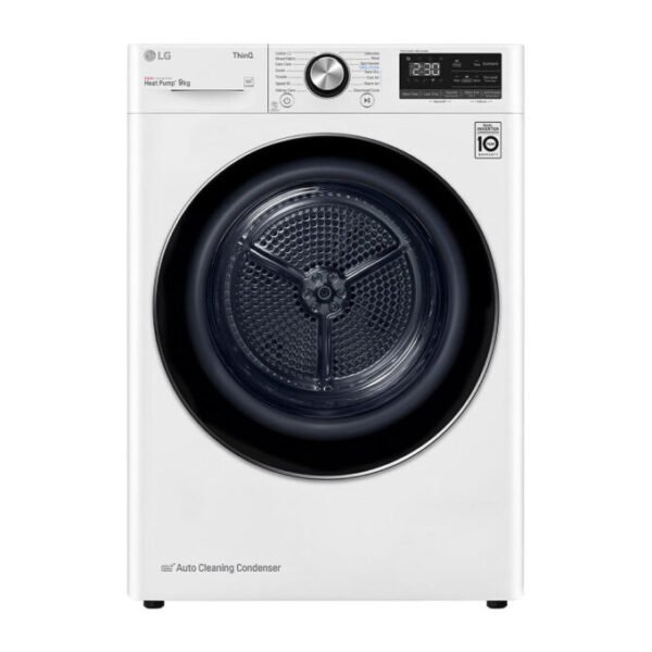 LG 9kg Dual Inverter Heat Pump™Dryer with Auto Cleaning condenser